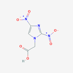 (2,4-dinitro-1H-imidazol-1-yl)acetic acid