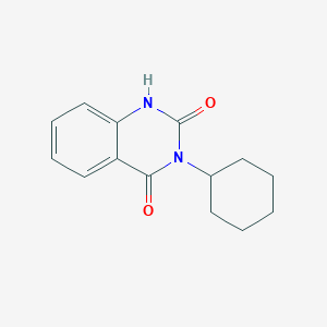 3-cyclohexylquinazoline-2,4(1H,3H)-dione