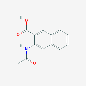 molecular formula C13H11NO3 B112212 3-(乙酰氨基)-2-萘甲酸 CAS No. 19717-59-0