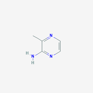 molecular formula C5H7N3 B112217 2-氨基-3-甲基吡嗪 CAS No. 19838-08-5