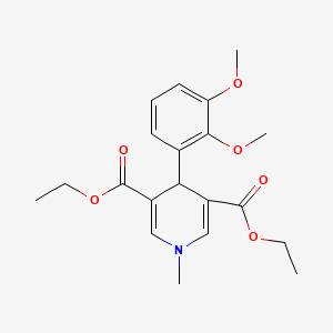 Diethyl 4-(2,3-dimethoxyphenyl)-1-methyl-1,4-dihydropyridine-3,5-dicarboxylate