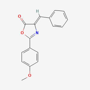 (4Z)-4-benzylidene-2-(4-methoxyphenyl)-1,3-oxazol-5(4H)-one