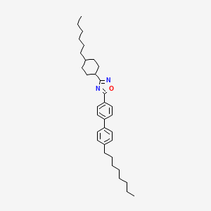 3-(4-Hexylcyclohexyl)-5-(4'-octylbiphenyl-4-yl)-1,2,4-oxadiazole