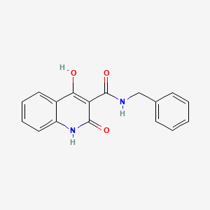 N-benzyl-4-hydroxy-2-oxo-1,2-dihydroquinoline-3-carboxamide