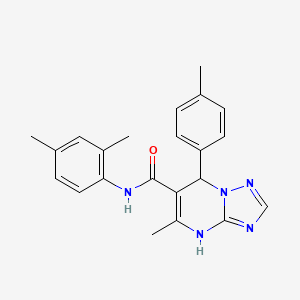 N-(2,4-dimethylphenyl)-5-methyl-7-(4-methylphenyl)-4,7-dihydro[1,2,4]triazolo[1,5-a]pyrimidine-6-carboxamide