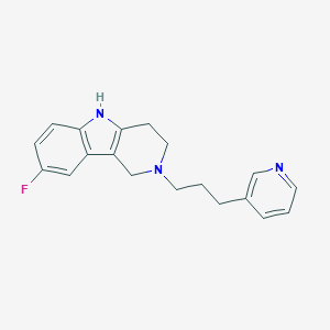 molecular formula C19H20FN3 B011223 Gevotroline CAS No. 107266-06-8