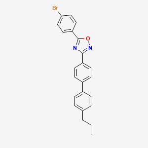 5-(4-Bromophenyl)-3-(4'-propylbiphenyl-4-yl)-1,2,4-oxadiazole