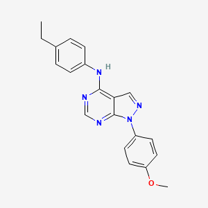 N-(4-ethylphenyl)-1-(4-methoxyphenyl)-1H-pyrazolo[3,4-d]pyrimidin-4-amine