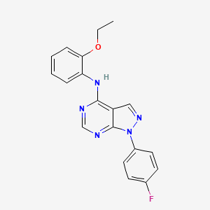 N-(2-ethoxyphenyl)-1-(4-fluorophenyl)-1H-pyrazolo[3,4-d]pyrimidin-4-amine