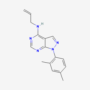 1-(2,4-dimethylphenyl)-N-(prop-2-en-1-yl)-1H-pyrazolo[3,4-d]pyrimidin-4-amine