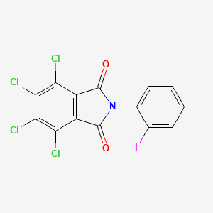 4,5,6,7-tetrachloro-2-(2-iodophenyl)-1H-isoindole-1,3(2H)-dione