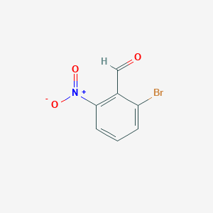 molecular formula C7H4BrNO3 B112248 2-溴-6-硝基苯甲醛 CAS No. 20357-21-5