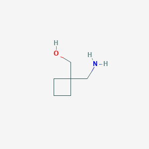 molecular formula C6H13NO B112249 [1-(氨甲基)环丁基]甲醇 CAS No. 2041-56-7