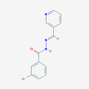 3-Bromobenzoic acid pyridin-3-ylmethylenehydrazide