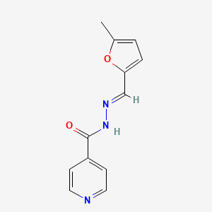 N'-[(5-methyl-2-furyl)methylene]isonicotinohydrazide