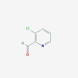 molecular formula C6H4ClNO B112261 3-氯吡啶-2-甲醛 CAS No. 206181-90-0