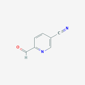 molecular formula C7H4N2O B112262 6-甲酰烟腈 CAS No. 206201-64-1