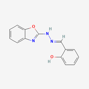 2-(Benzooxazol-2-yl-hydrazonomethyl)-phenol