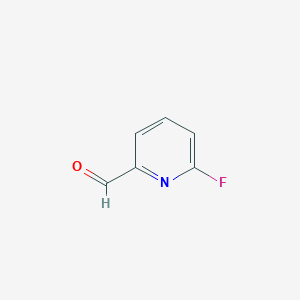 B112266 2-Fluoro-6-formylpyridine CAS No. 208110-81-0