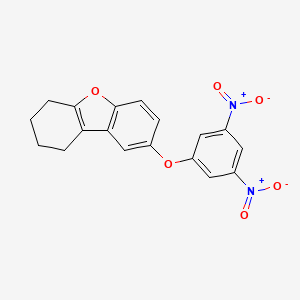 8-(3,5-Dinitrophenoxy)-1,2,3,4-tetrahydrodibenzo[b,d]furan