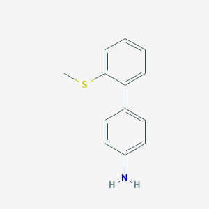 molecular formula C13H13NS B112270 2'-(甲硫基)-[1,1'-联苯]-4-胺 CAS No. 209731-61-3