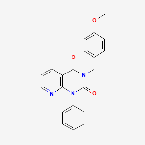 3-(4-methoxybenzyl)-1-phenylpyrido[2,3-d]pyrimidine-2,4(1H,3H)-dione