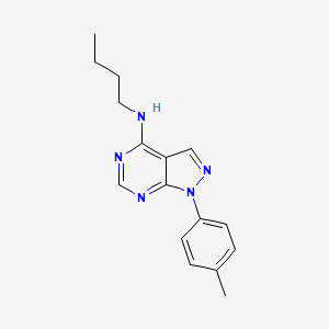 N-butyl-1-(4-methylphenyl)-1H-pyrazolo[3,4-d]pyrimidin-4-amine