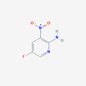 molecular formula C5H4FN3O2 B112277 2-氨基-3-硝基-5-氟吡啶 CAS No. 212268-12-7