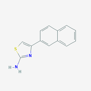 molecular formula C13H10N2S B112280 4-(2-萘基)-1,3-噻唑-2-胺 CAS No. 21331-43-1