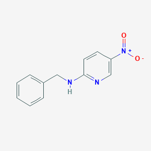 molecular formula C12H11N3O2 B112294 苄基-(5-硝基-吡啶-2-基)-胺 CAS No. 21626-41-5