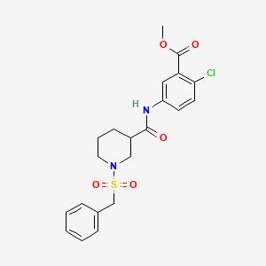 Methyl 5-({[1-(benzylsulfonyl)piperidin-3-yl]carbonyl}amino)-2-chlorobenzoate