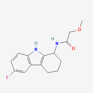 N-(6-fluoro-2,3,4,9-tetrahydro-1H-carbazol-1-yl)-2-methoxyacetamide