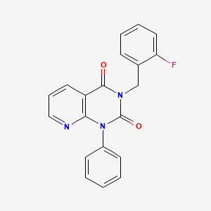 3-(2-fluorobenzyl)-1-phenylpyrido[2,3-d]pyrimidine-2,4(1H,3H)-dione