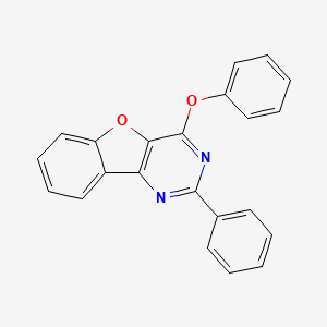 4-Phenoxy-2-phenyl[1]benzofuro[3,2-d]pyrimidine