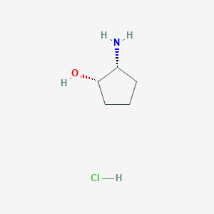molecular formula C5H12ClNO B112327 (1S,2R)-2-氨基环戊醇盐酸盐 CAS No. 225791-13-9