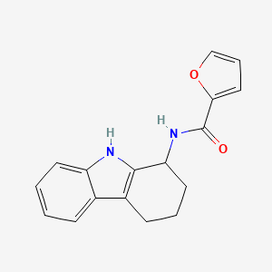 N-(2,3,4,9-tetrahydro-1H-carbazol-1-yl)-2-furamide