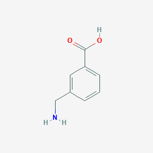 molecular formula C8H9NO2 B112345 3-(氨甲基)苯甲酸 CAS No. 2393-20-6
