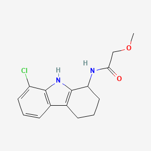 N-(8-chloro-2,3,4,9-tetrahydro-1H-carbazol-1-yl)-2-methoxyacetamide