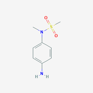 molecular formula C8H12N2O2S B112360 N-(4-氨基苯基)-N-甲基甲磺酰胺 CAS No. 251552-20-2