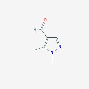 molecular formula C6H8N2O B112370 1,5-Dimethyl-1H-pyrazole-4-carbaldehyde CAS No. 25711-30-2
