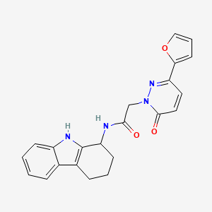 2-[3-(2-furyl)-6-oxo-1(6H)-pyridazinyl]-N-(2,3,4,9-tetrahydro-1H-carbazol-1-yl)acetamide