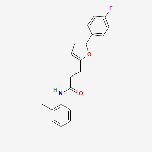 N-(2,4-dimethylphenyl)-3-[5-(4-fluorophenyl)furan-2-yl]propanamide