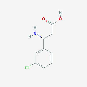 B112377 (R)-3-Amino-3-(3-chloro-phenyl)-propionic acid CAS No. 262429-49-2