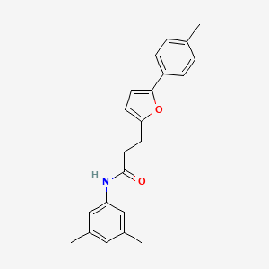 N-(3,5-dimethylphenyl)-3-[5-(4-methylphenyl)furan-2-yl]propanamide