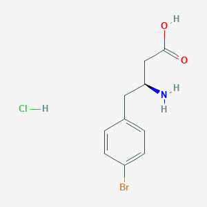 B112385 (S)-3-Amino-4-(4-bromophenyl)butanoic acid hydrochloride CAS No. 270062-84-5