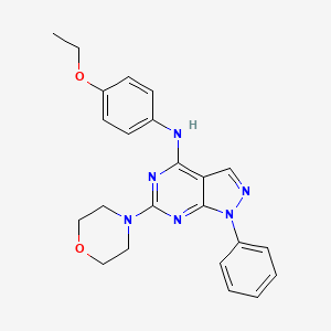 N-(4-ethoxyphenyl)-6-(morpholin-4-yl)-1-phenyl-1H-pyrazolo[3,4-d]pyrimidin-4-amine