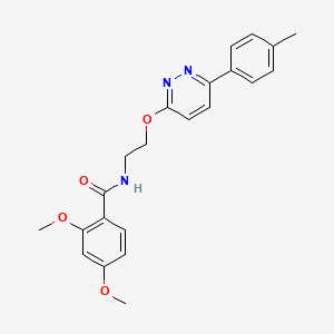 2,4-dimethoxy-N-(2-((6-(p-tolyl)pyridazin-3-yl)oxy)ethyl)benzamide