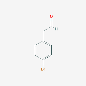 molecular formula C8H7BrO B112395 (4-Bromophenyl)acetaldehyde CAS No. 27200-79-9