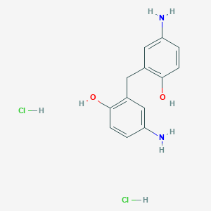 B112396 2,2'-Methylenebis(4-aminophenol) dihydrochloride CAS No. 27311-52-0