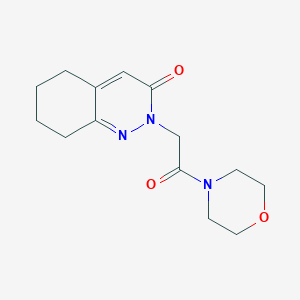 2-[2-(morpholin-4-yl)-2-oxoethyl]-5,6,7,8-tetrahydrocinnolin-3(2H)-one